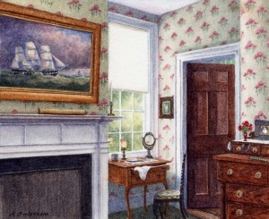 Florence Griswold Bedroom, old lyme