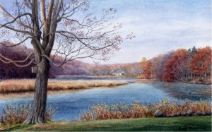 Lieutenant River in Fall, old lyme