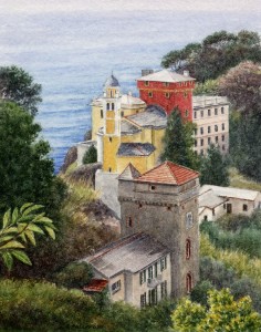 View of Portofino, Italy