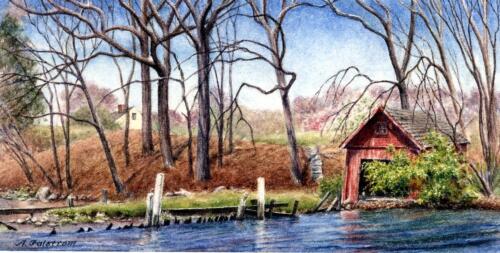 Boathouse on Cove